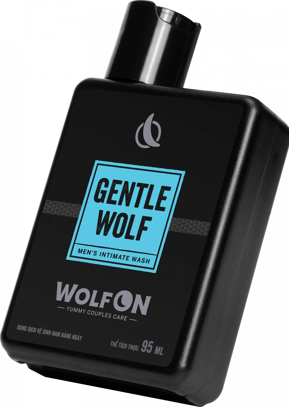 Dung Dịch Vệ Sinh Nam Giới Wolf ON Gentle Wolf Sạch Thơm Nam Tính 95ml