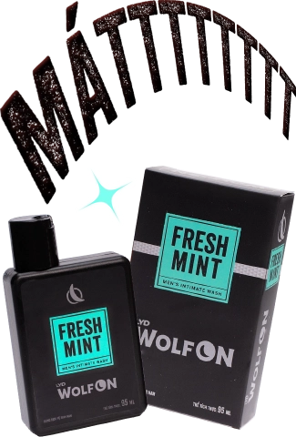Dung Dịch Vệ Sinh Nam Giới LYD Wolf ON Fresh Mint Bạc Hà Mát Lạnh Sạch Thơm Nam Tính 95ml