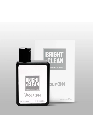 Dung Dịch Vệ Sinh Nam Giới LYD Wolf ON Bright & Clean Sạch Thơm Nam Tính 95ml