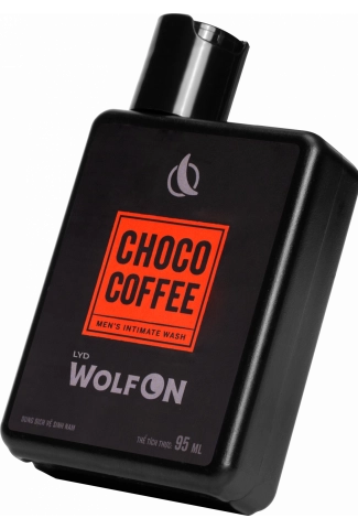 Dung Dịch Vệ Sinh Nam Giới LYD Wolf ON Choco Coffee Ngọt Ngào Sạch Thơm Cuốn Hút 95ml