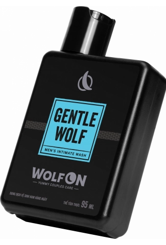 Dung Dịch Vệ Sinh Nam Giới Wolf ON Gentle Wolf Sạch Thơm Nam Tính 95ml