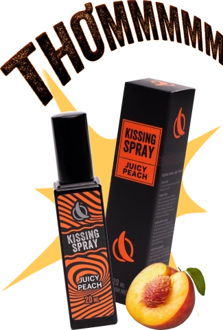 Xịt Thơm Miệng Kissing Spray Wolf ON Hương Juicy Peach Vị Đào Mọng Ngọt Ngào Thơm Mát Sảng Khoái Nhỏ Gọn 20ml