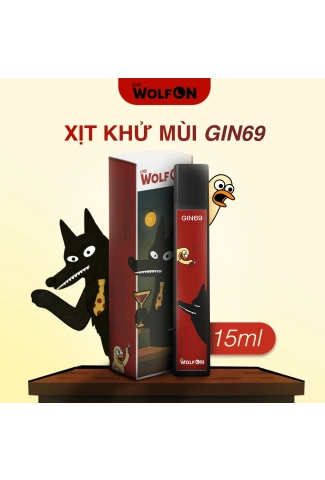 Xịt Khử Mùi Nam Deodorant Spray LYD Wolf ON Hương Nước Hoa, Lưu Hương Lâu, Khô Thoáng 100ml