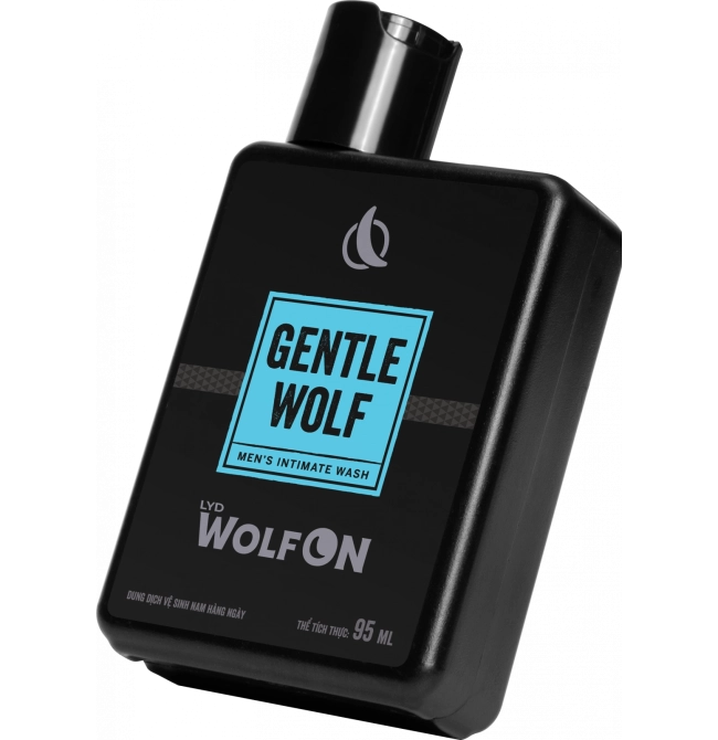 Dung Dịch Vệ Sinh Nam Giới LYD Wolf ON Gentle Wolf Sạch Thơm Nam Tính 95ml
